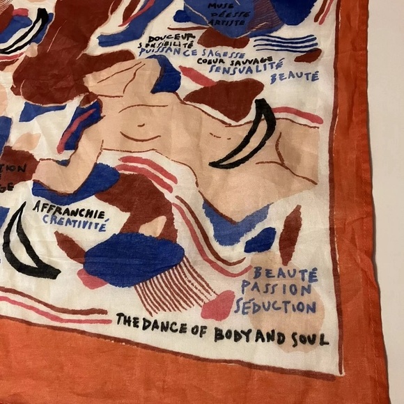 Sezane NWOT Cotton Neckerchief - Picture 5 of 8